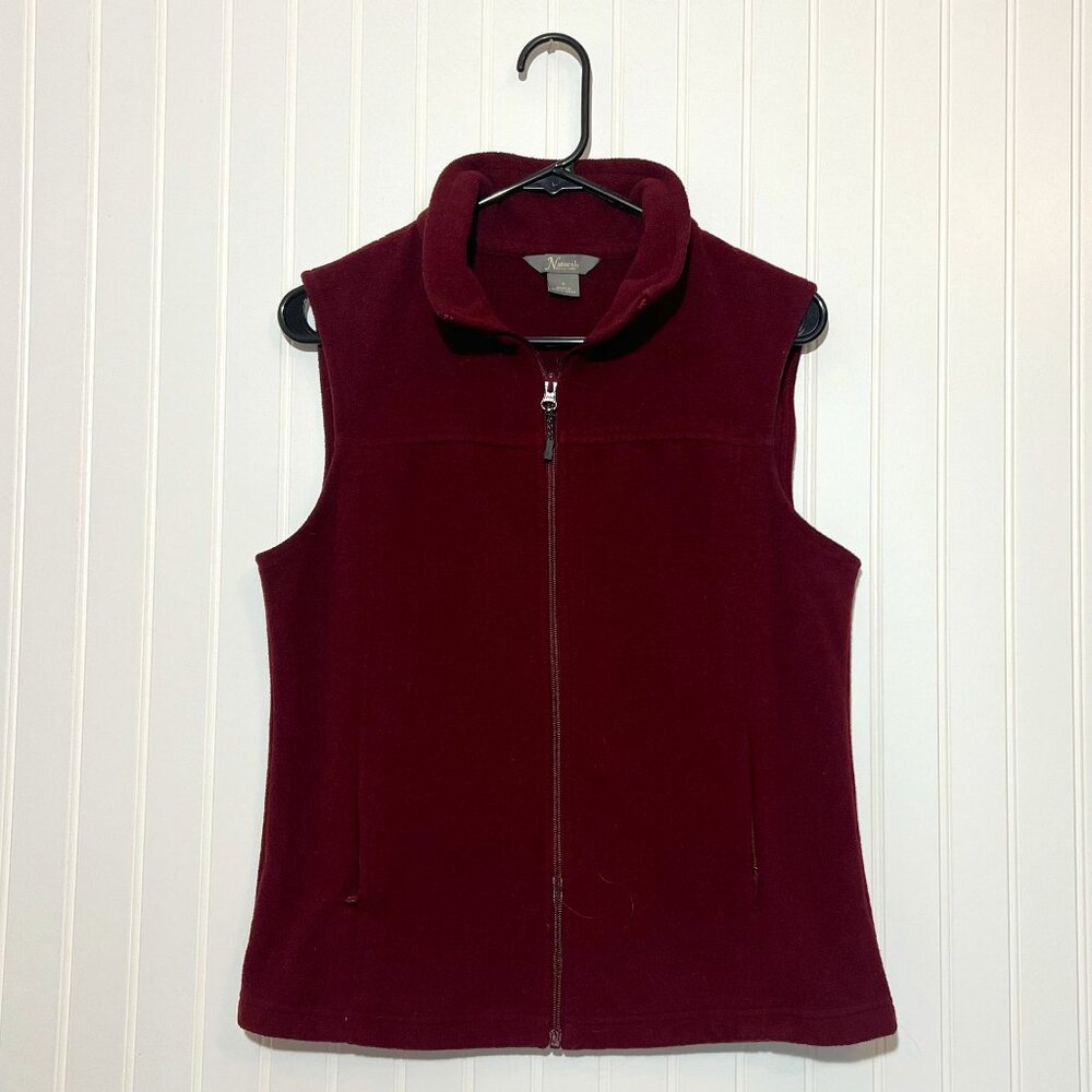 Natural Reflections Burgundy Red Vest